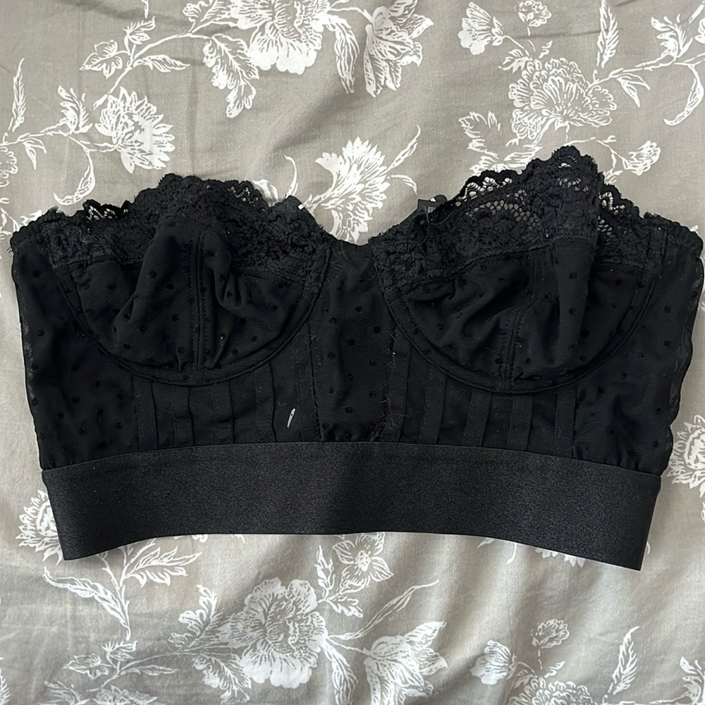 Black bralette